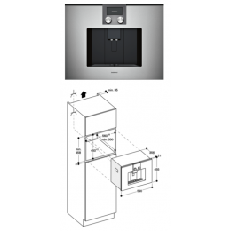 Встраиваемая кофемашина Gaggenau CMP250111
